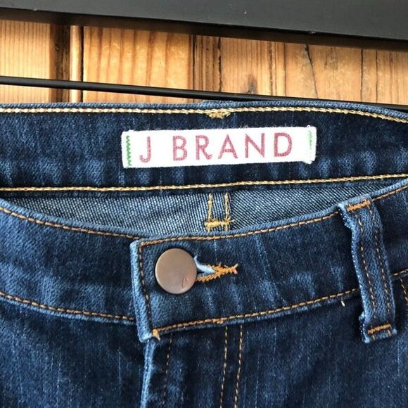 J. Brand Women's Size 32 Dark Wash Blue Bootcut Jeans Denim Flare Classic‎ - Picture 3 of 9